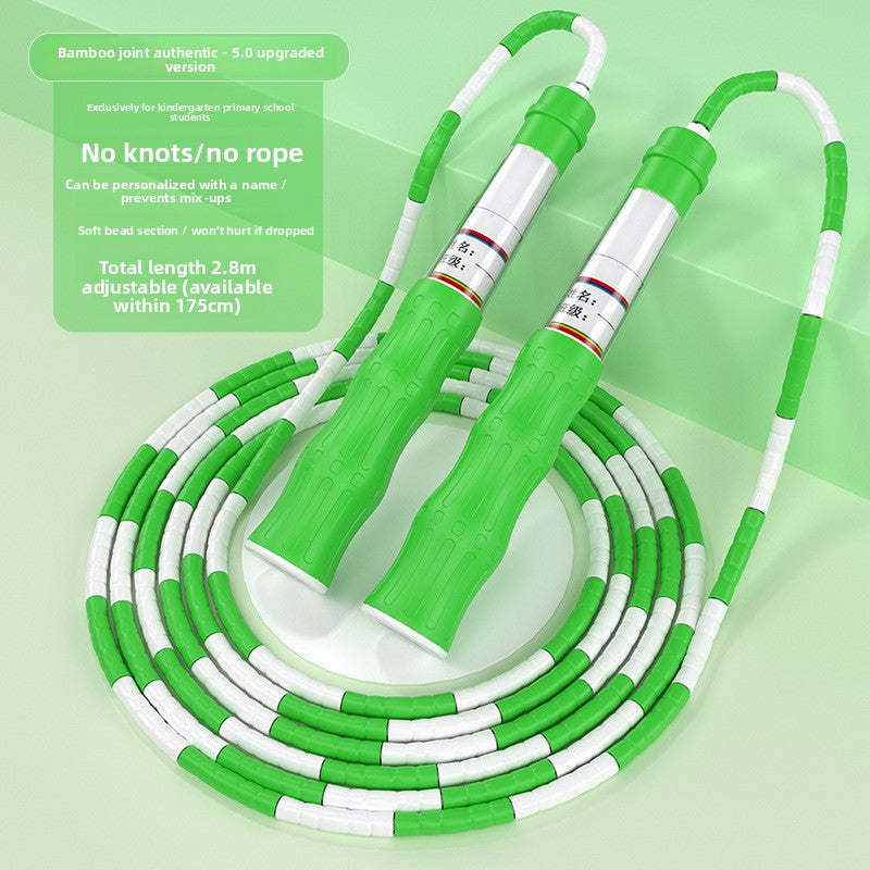 Adjustable Bamboo Skipping Rope