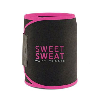 Sweat-inducing sports waist belt