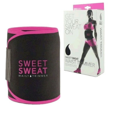 Sweat-inducing sports waist belt